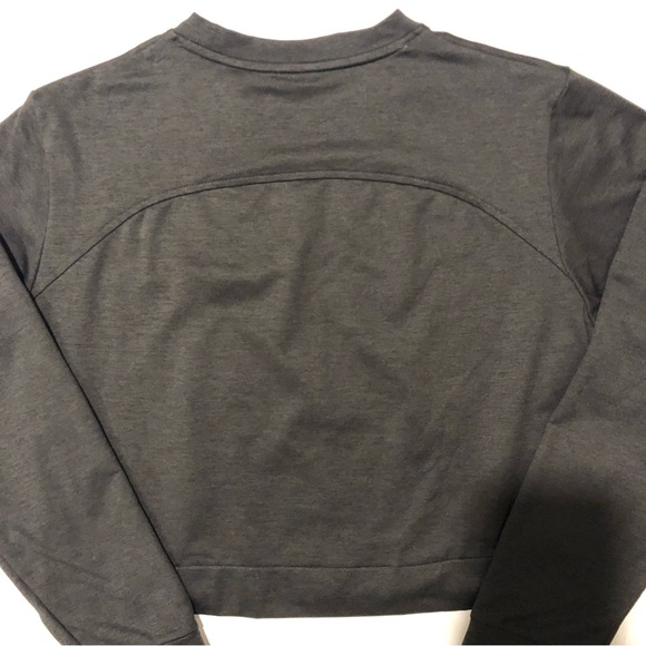 Puma Cloudspun Pullover Sweater Womens size Small Charcoal Color - Picture 9 of 9